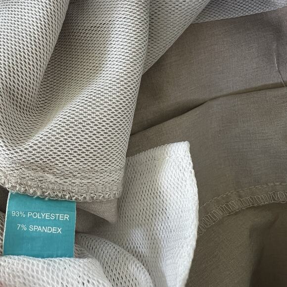 Tori Richard Shorts Mens 42 Sand 8" Inseam Performance Stretch Golf Chino UPF - Picture 6 of 9